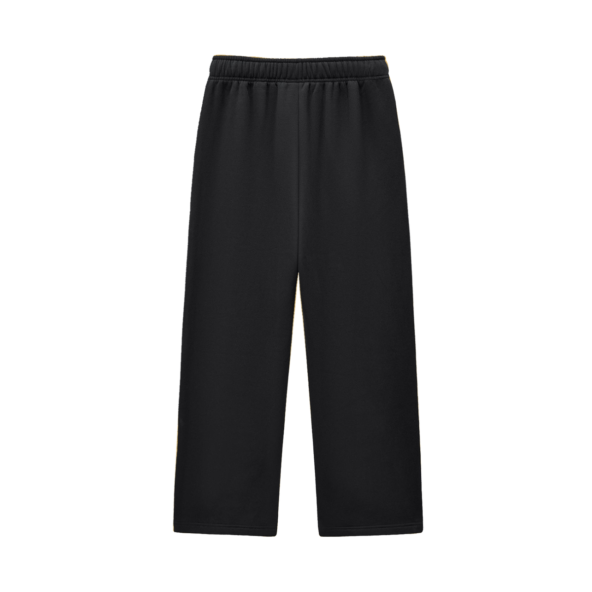 Stack Or Starve “Teck” Contrast-Stitched Fleece Sweatpants