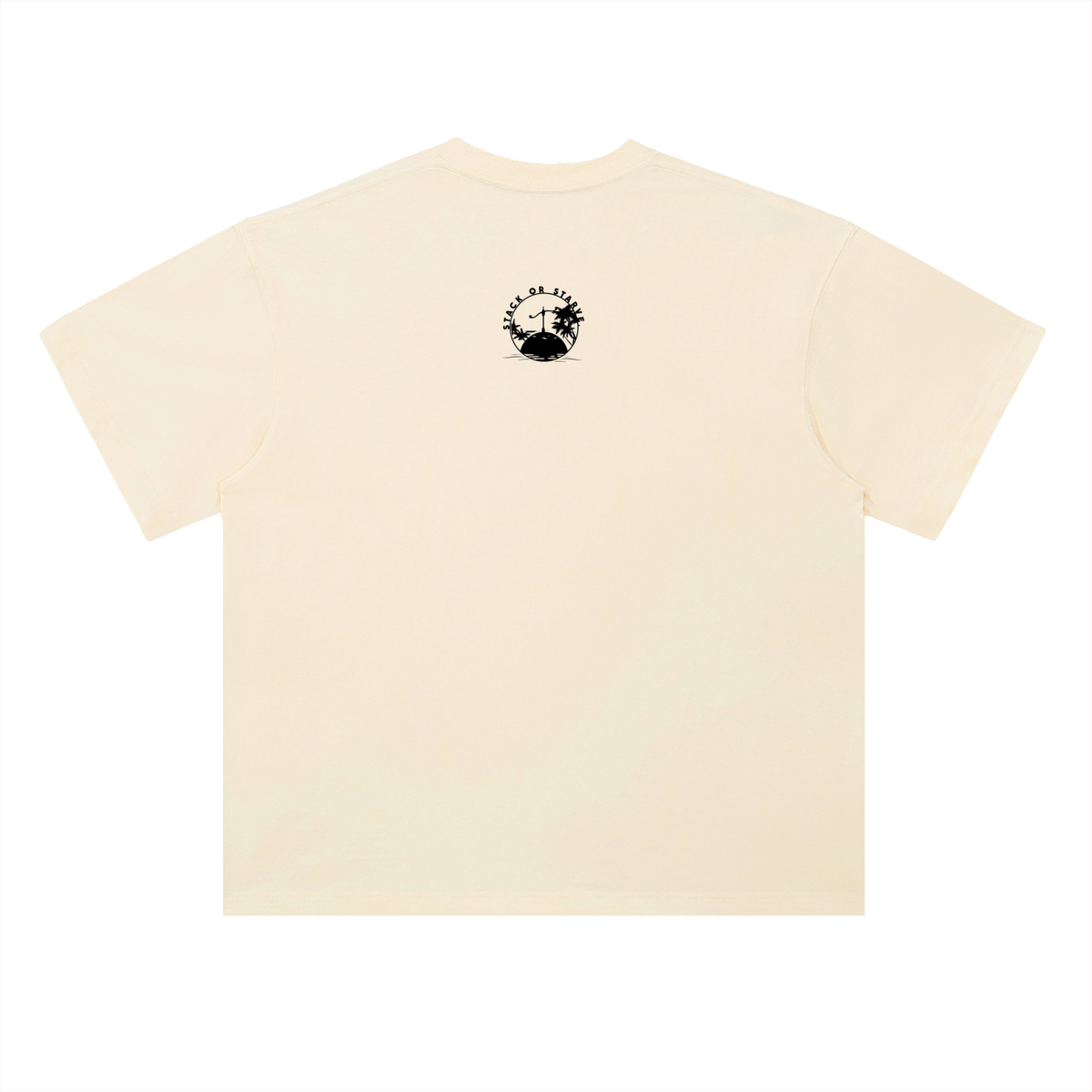 Stack Or Starve “Alternative” Heavyweight Drop Shoulder Cotton T-Shirt