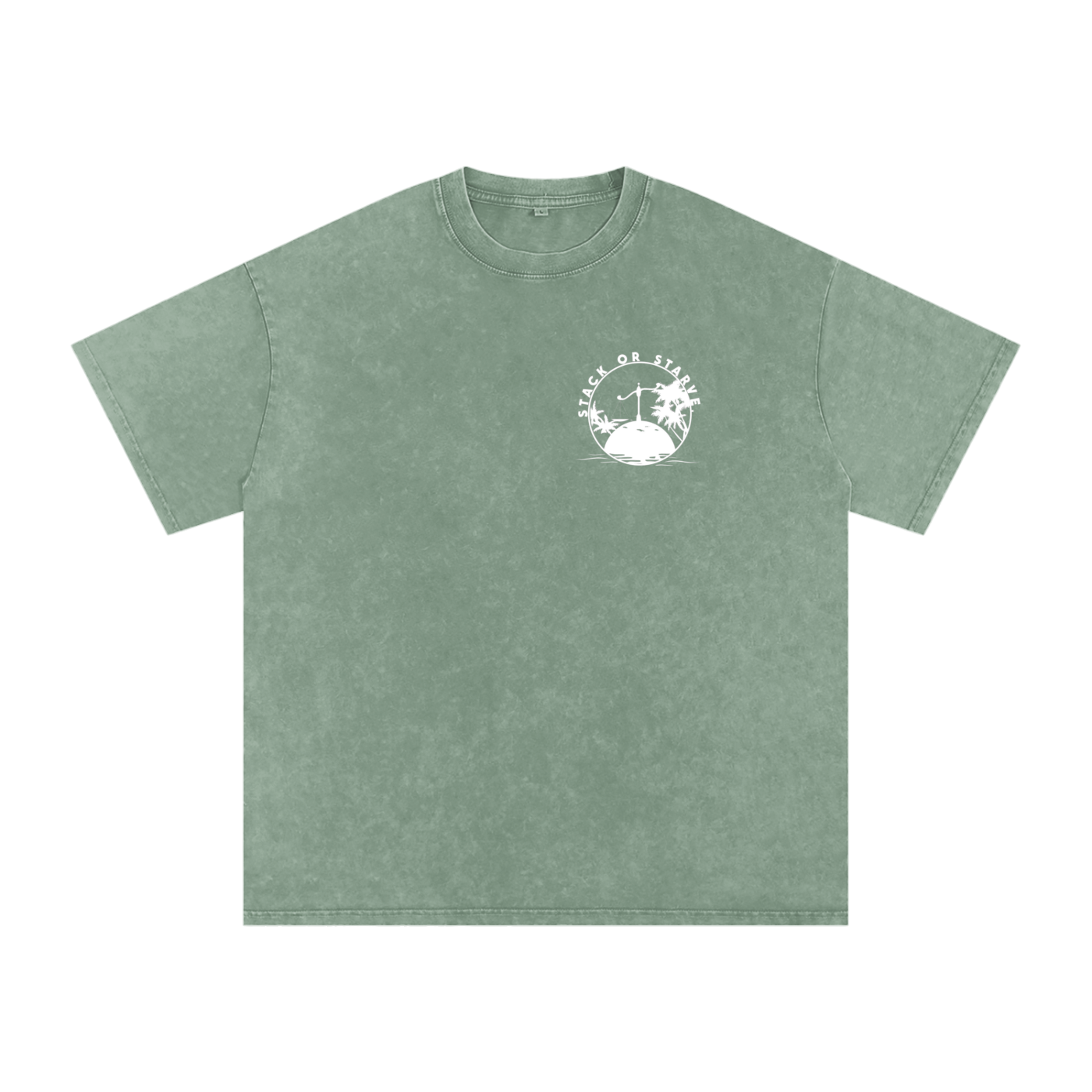 Stack or Starve “Smart Choices” Vintage Tee