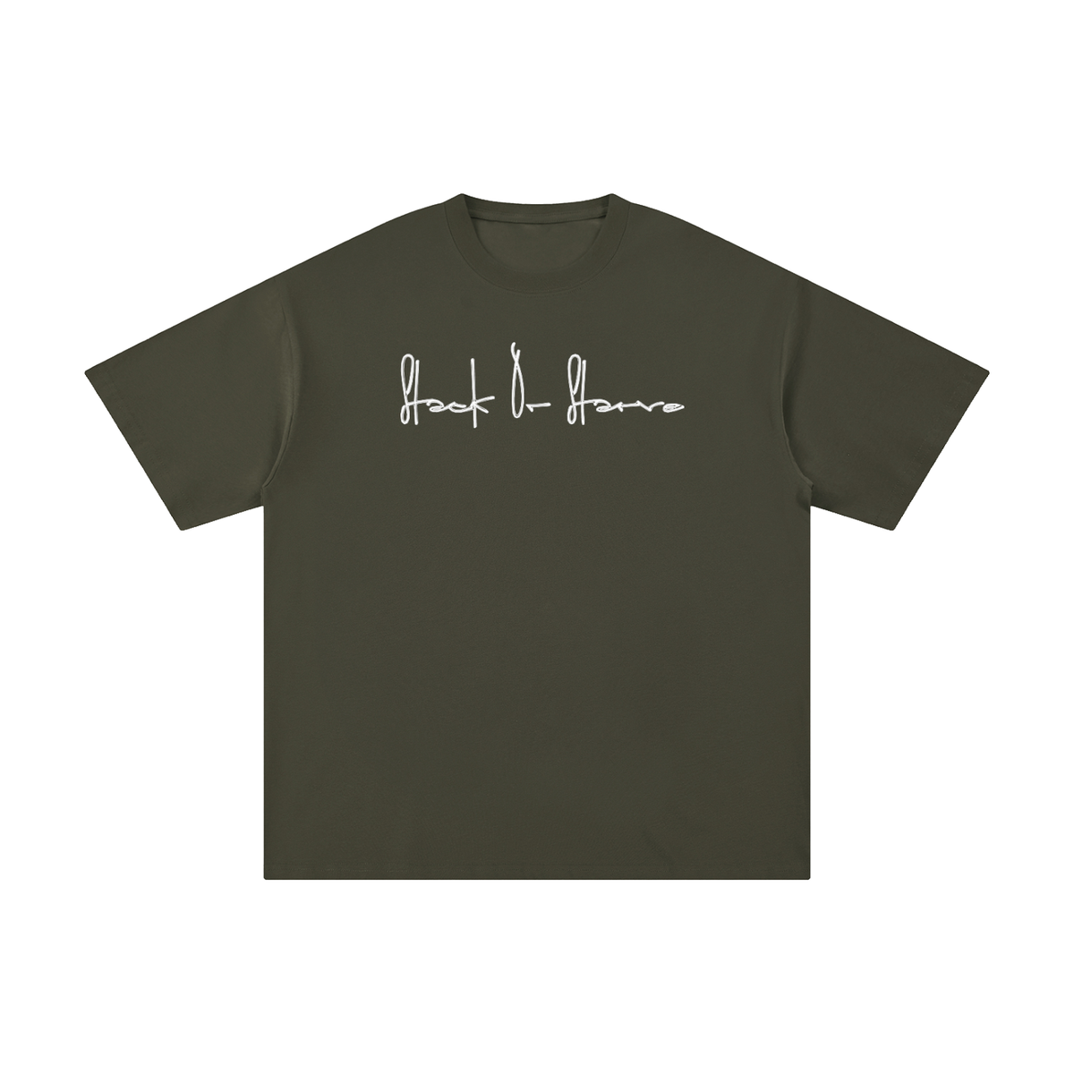 Stack Or Starve “concrete Dreams” Pure Cotton T-Shirt