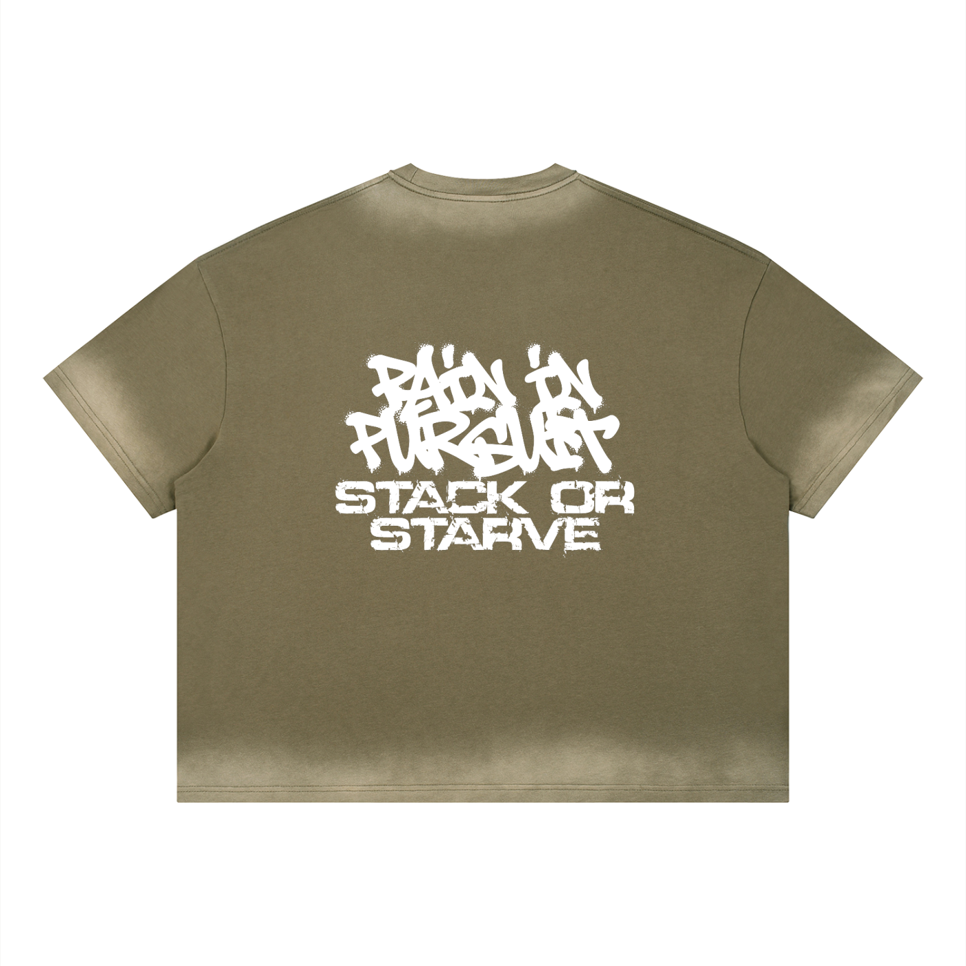 Unisex Boxy Sunfade Vintage Wash T-Shirt