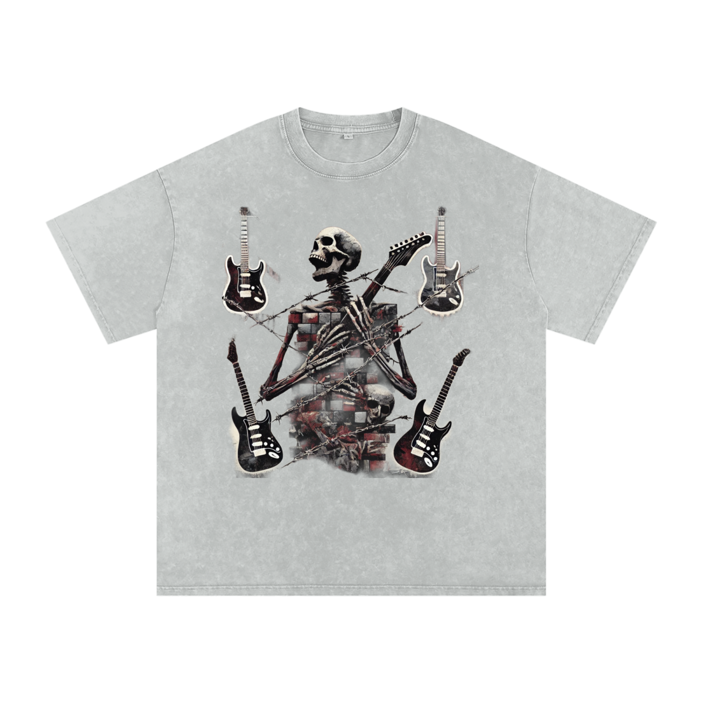 Stack or Starve “The Original” Rock & Bones Tee