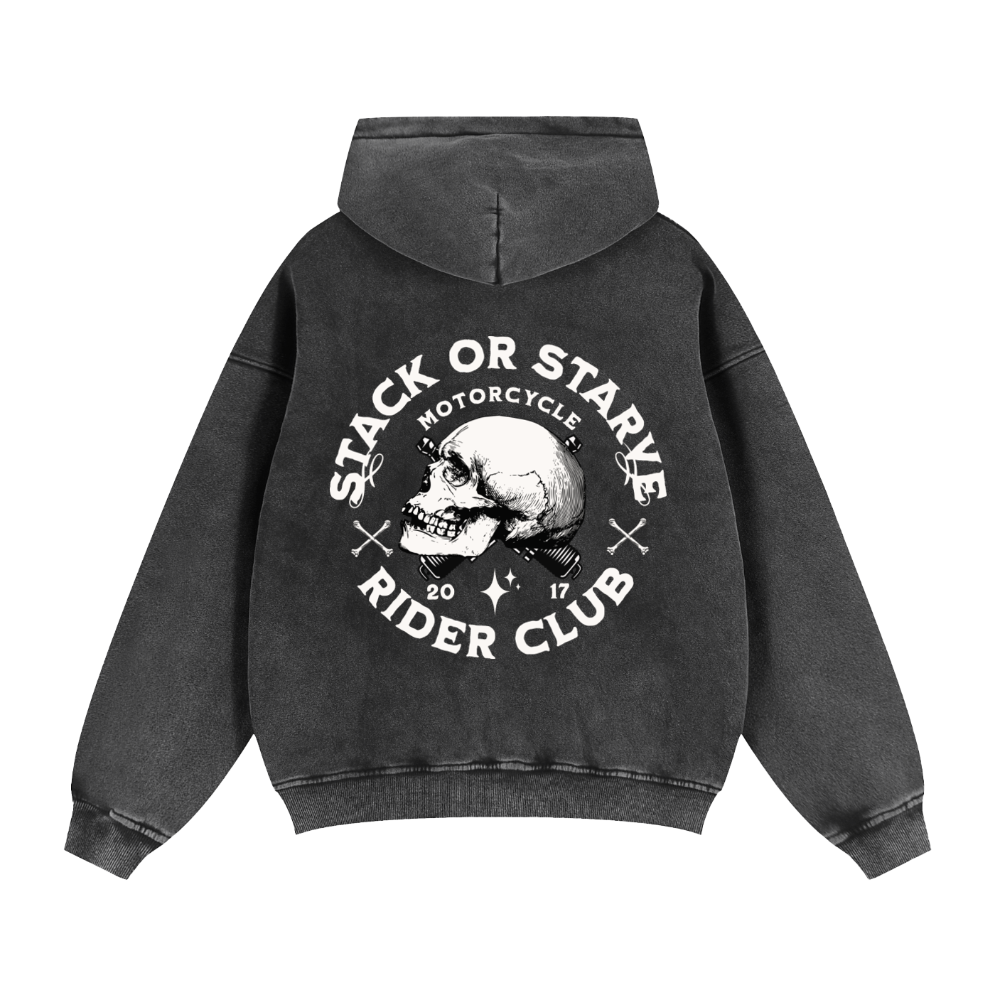 Stack or Starve Rider Club Hoodie & Zip Hoodie