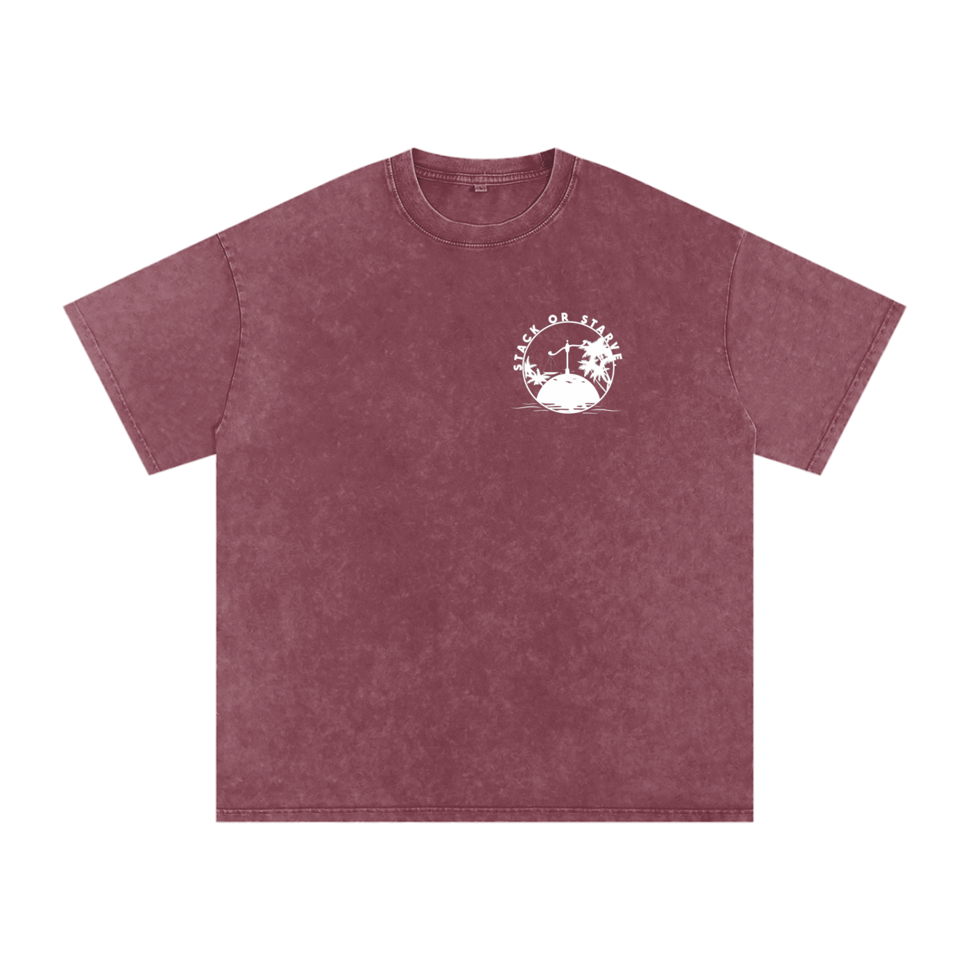 Stack or Starve “Smart Choices” Vintage Tee