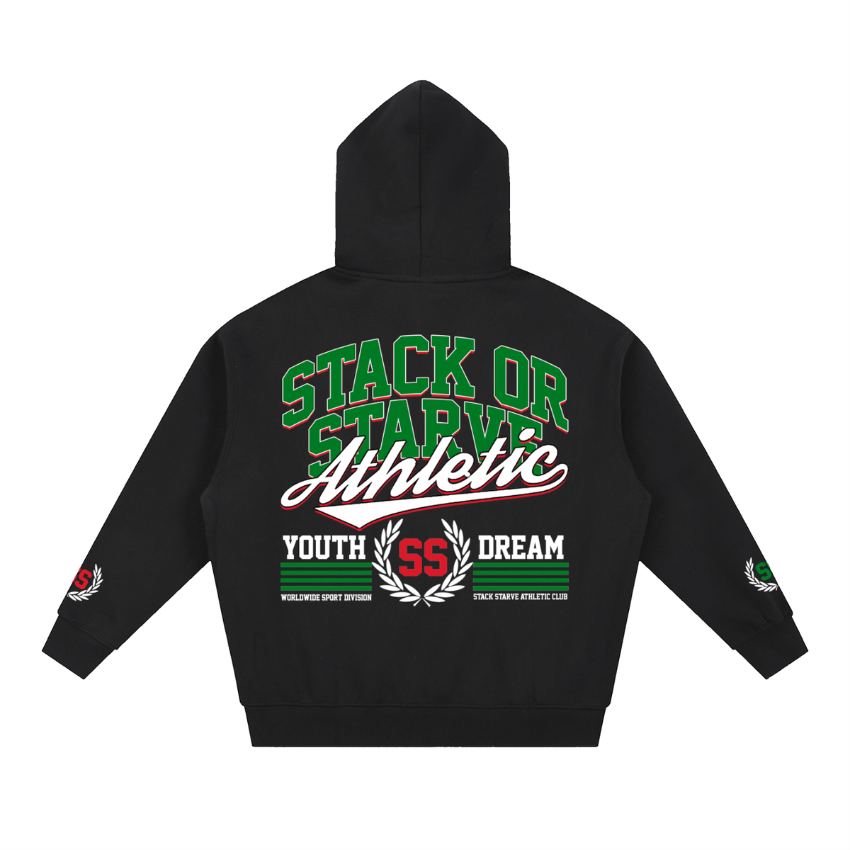 SOS Athletic Essential Oversized Fleece Boxy Hoodie