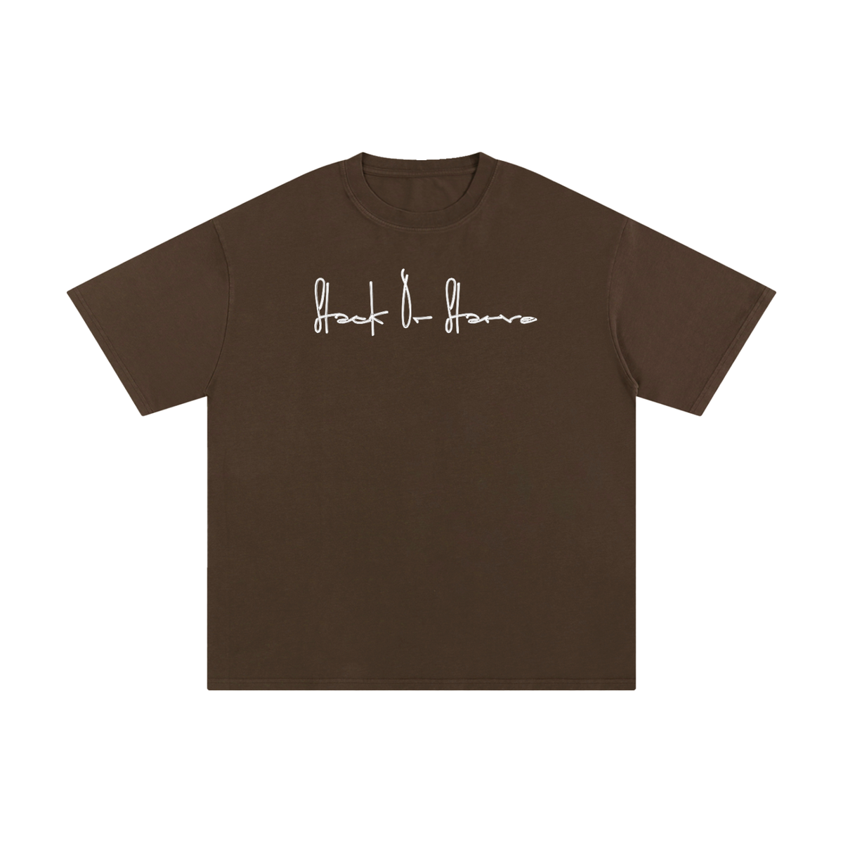 Stack Or Starve “concrete Dreams” Pure Cotton T-Shirt