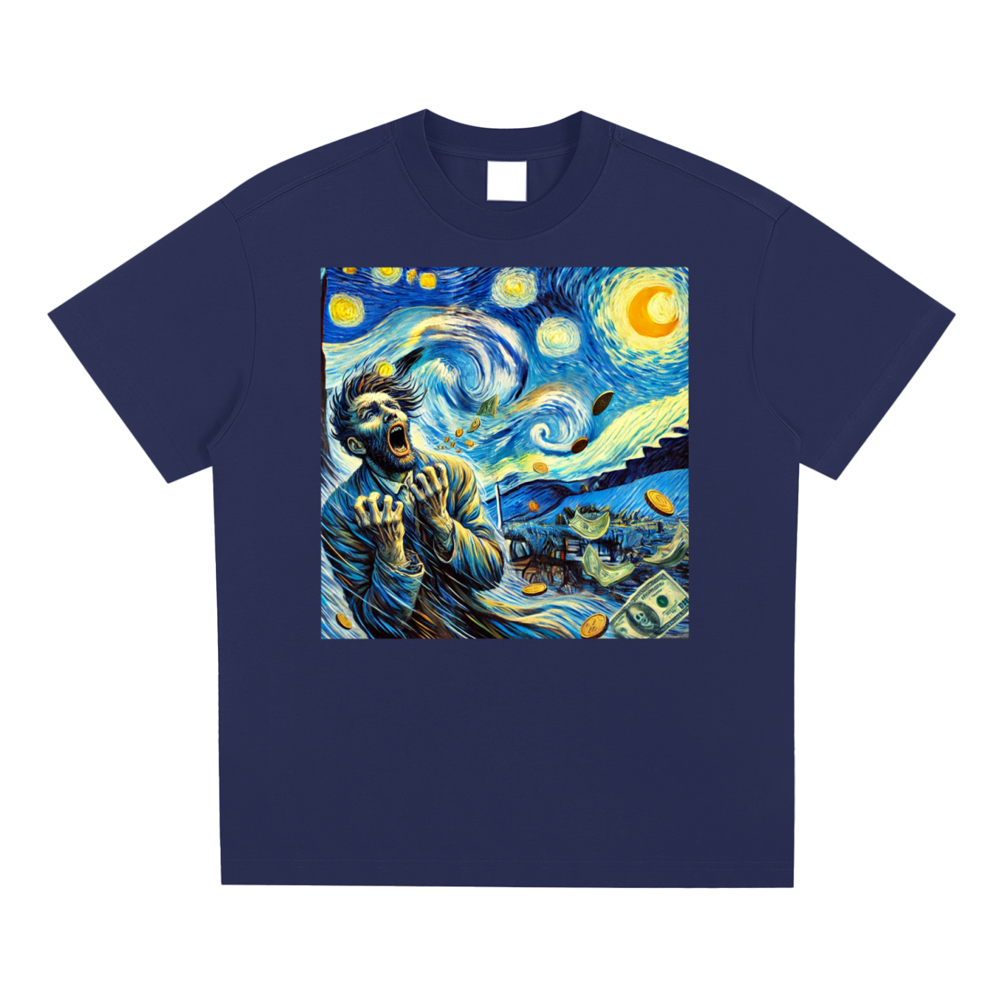 Stack or Starve “Marseille” Van Gogh Scream Tee