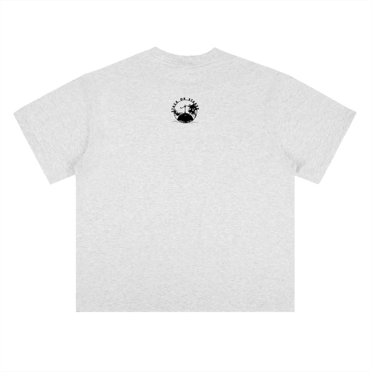 Stack Or Starve “Alternative” Heavyweight Drop Shoulder Cotton T-Shirt