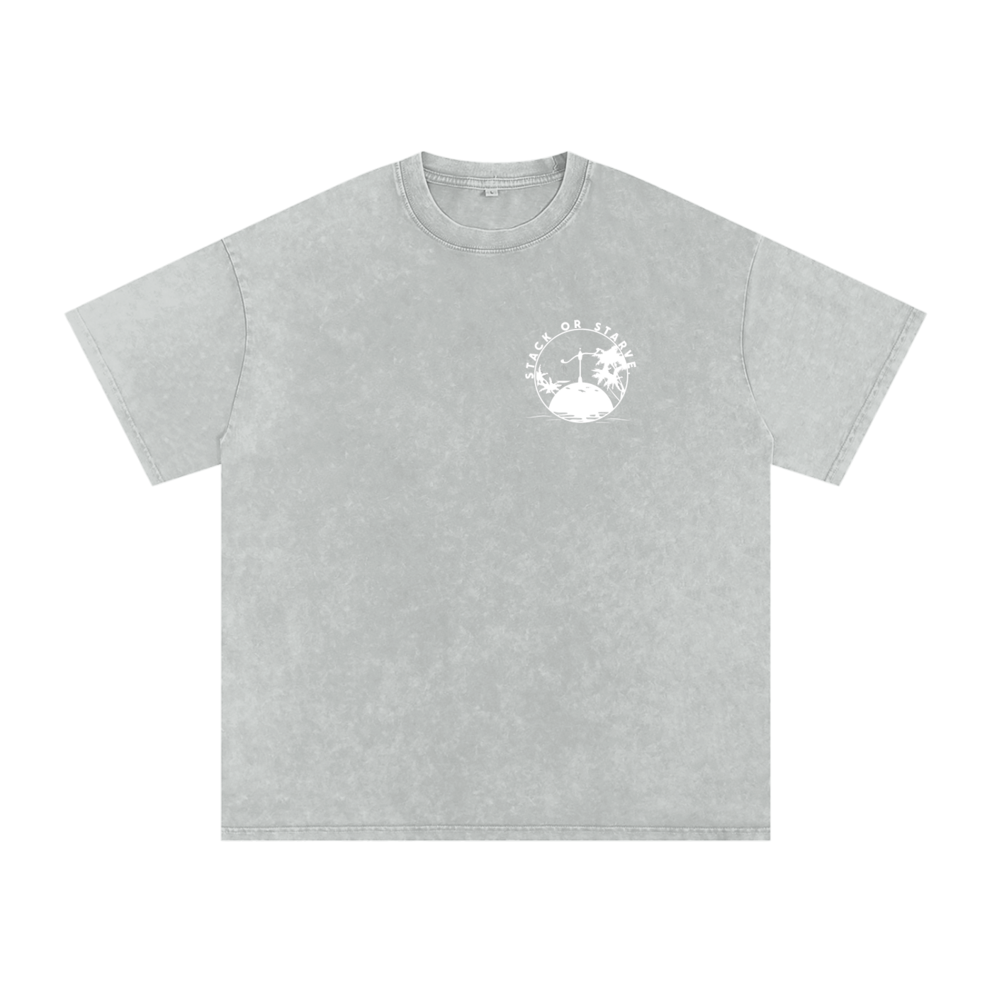 Stack or Starve “Smart Choices” Vintage Tee
