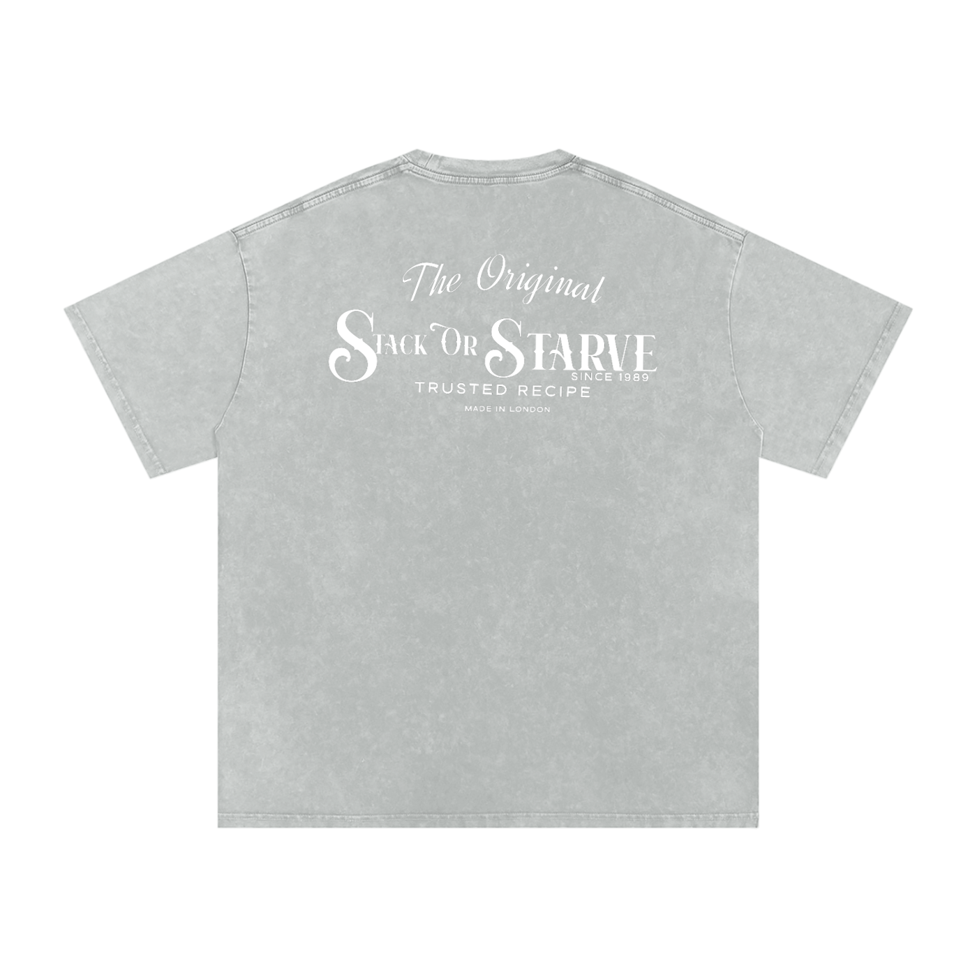 Stack or Starve “The Original” Rock & Bones Tee