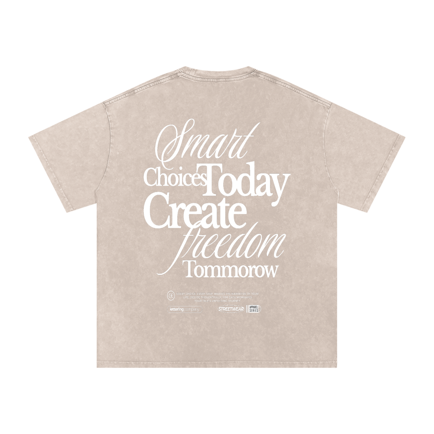 Stack or Starve “Smart Choices” Vintage Tee