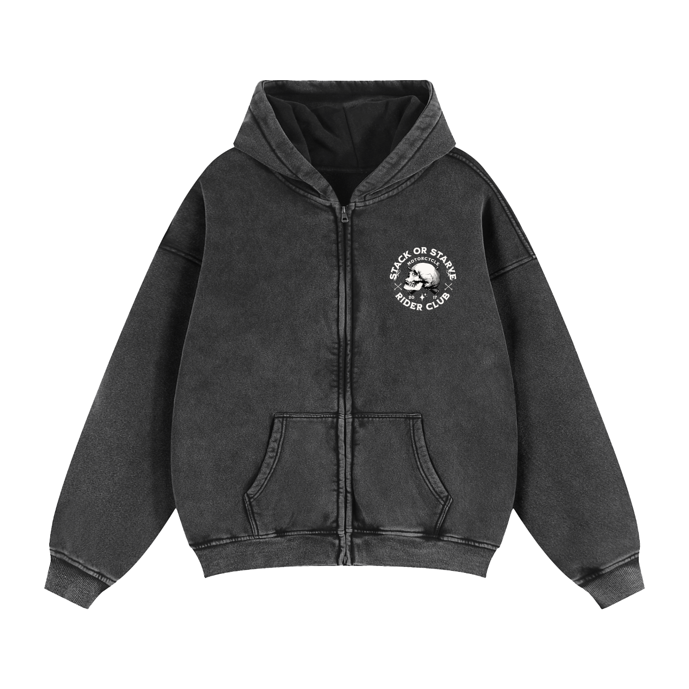 Stack or Starve Rider Club Hoodie & Zip Hoodie