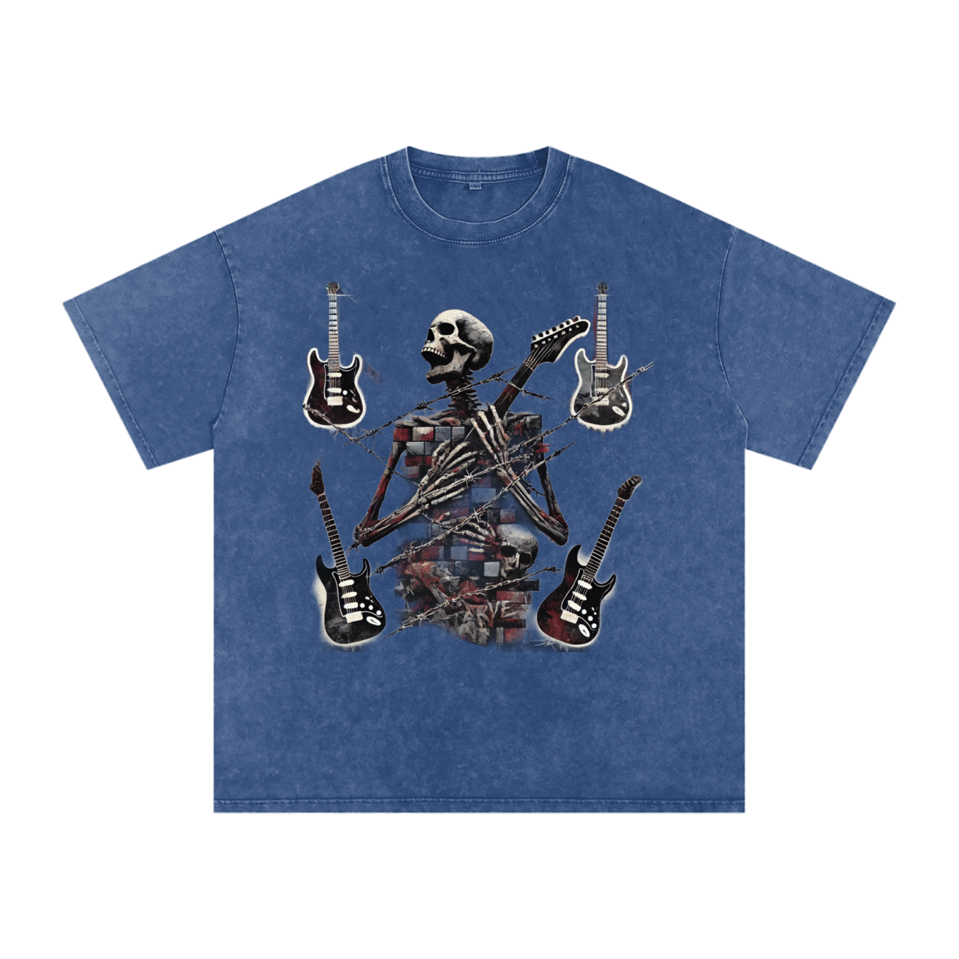 Stack or Starve “The Original” Rock & Bones Tee