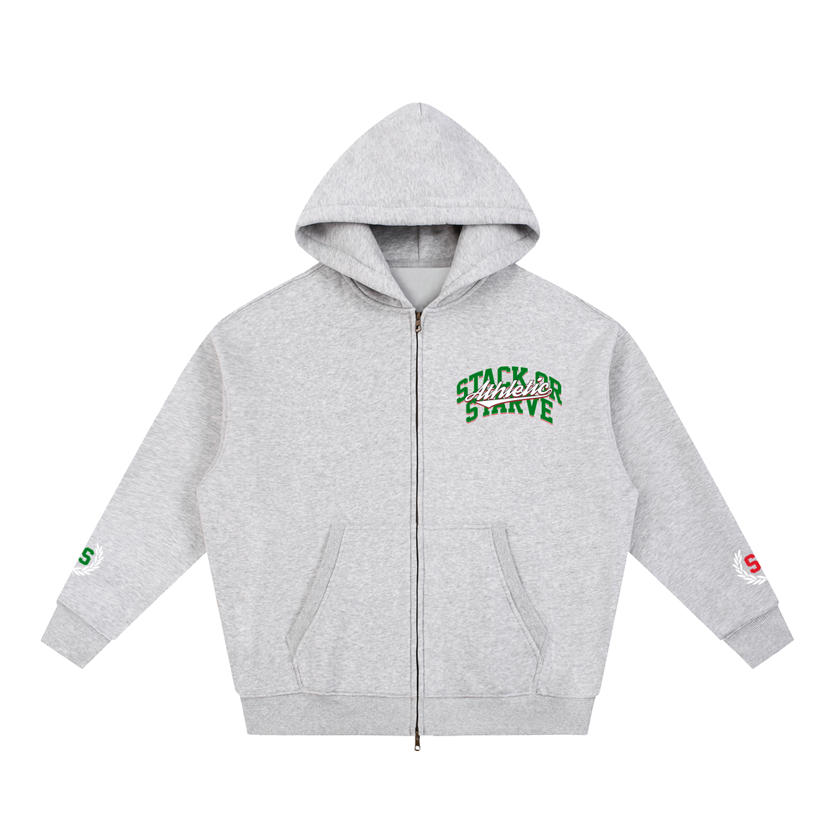 SOS Athletic Essential Oversized Fleece Boxy Hoodie