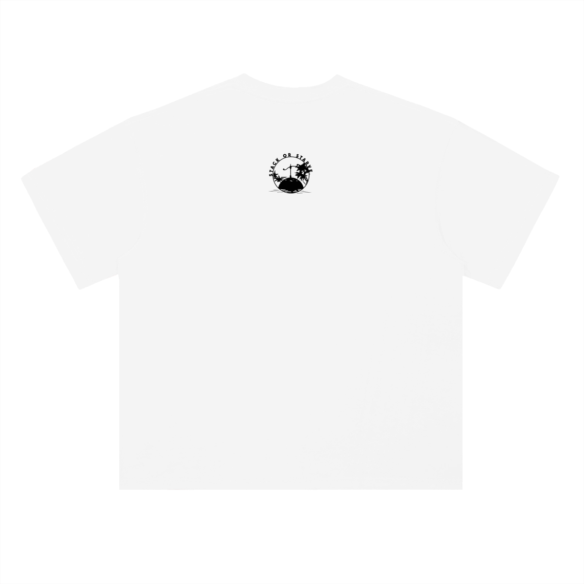 Stack Or Starve “Alternative” Heavyweight Drop Shoulder Cotton T-Shirt