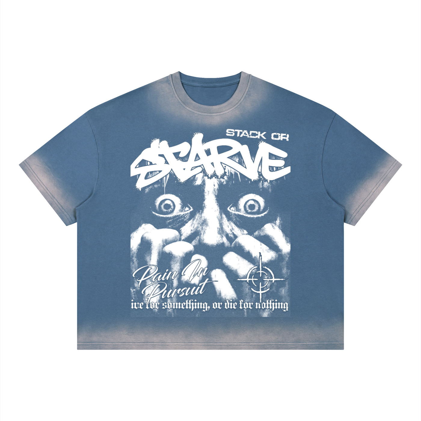 Unisex Boxy Sunfade Vintage Wash T-Shirt