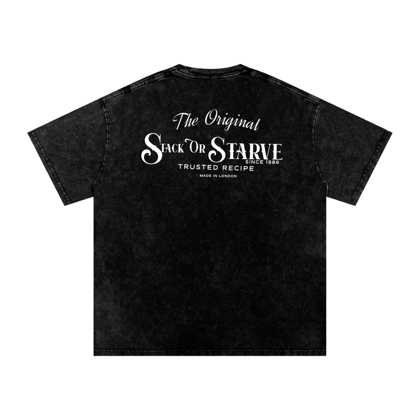 Stack or Starve “The Original” Rock & Bones Tee