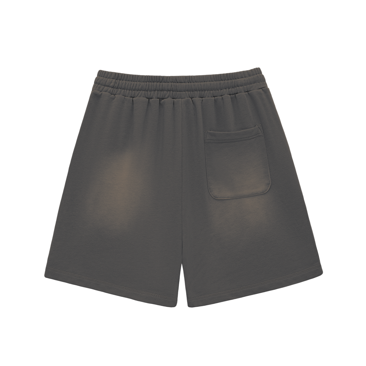 Stack Or Starve Sun Fade Raw Edge Cotton Shorts