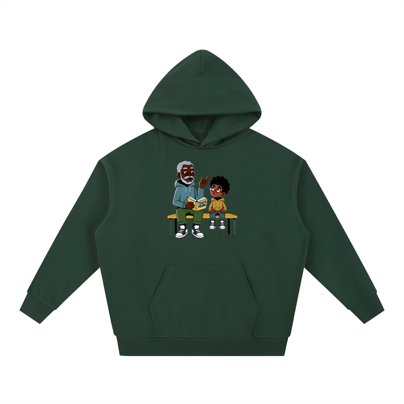 Stack Or Starve Teach Young Essential Heavyweight Hoodie