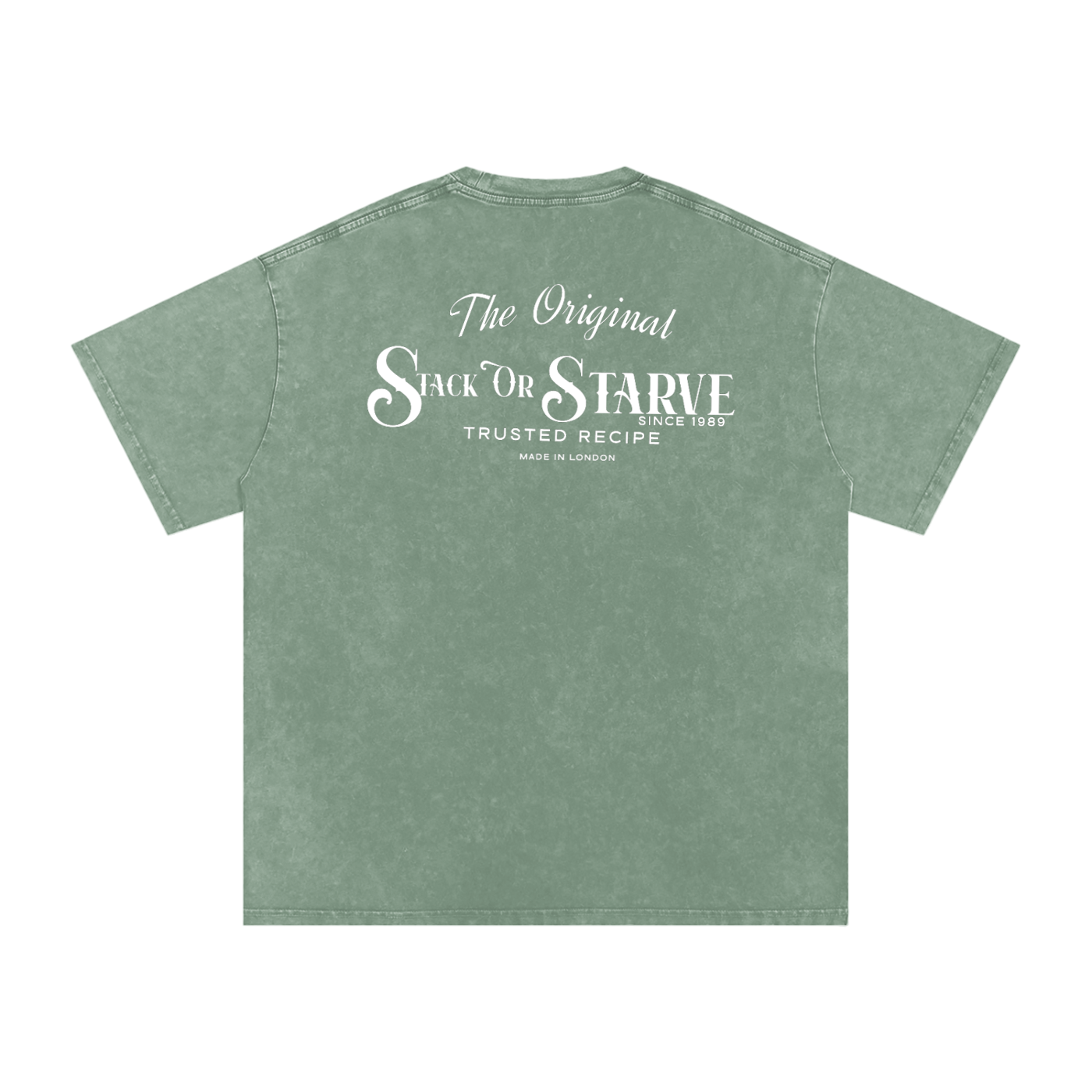 Stack or Starve “The Original” Rock & Bones Tee