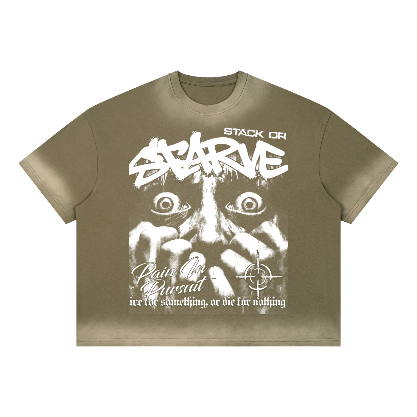 Unisex Boxy Sunfade Vintage Wash T-Shirt