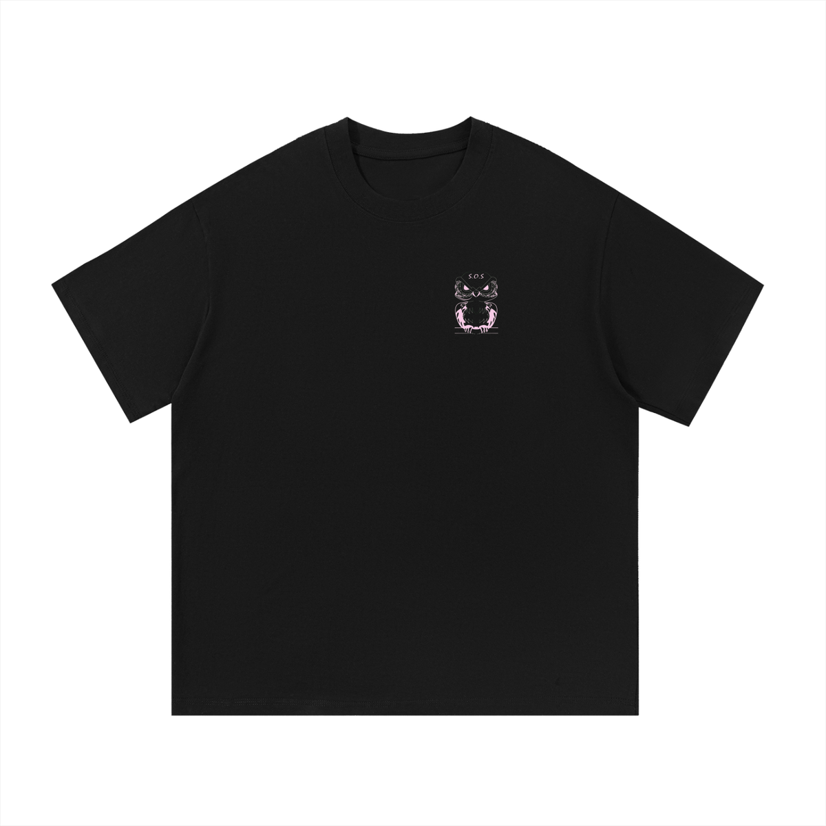 Stack Or Starve “Owl” Essential Cotton T-Shirt