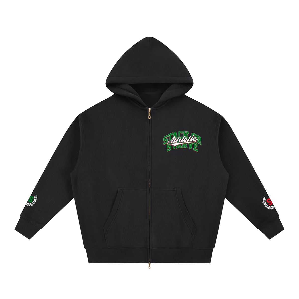 SOS Athletic Essential Oversized Fleece Boxy Hoodie