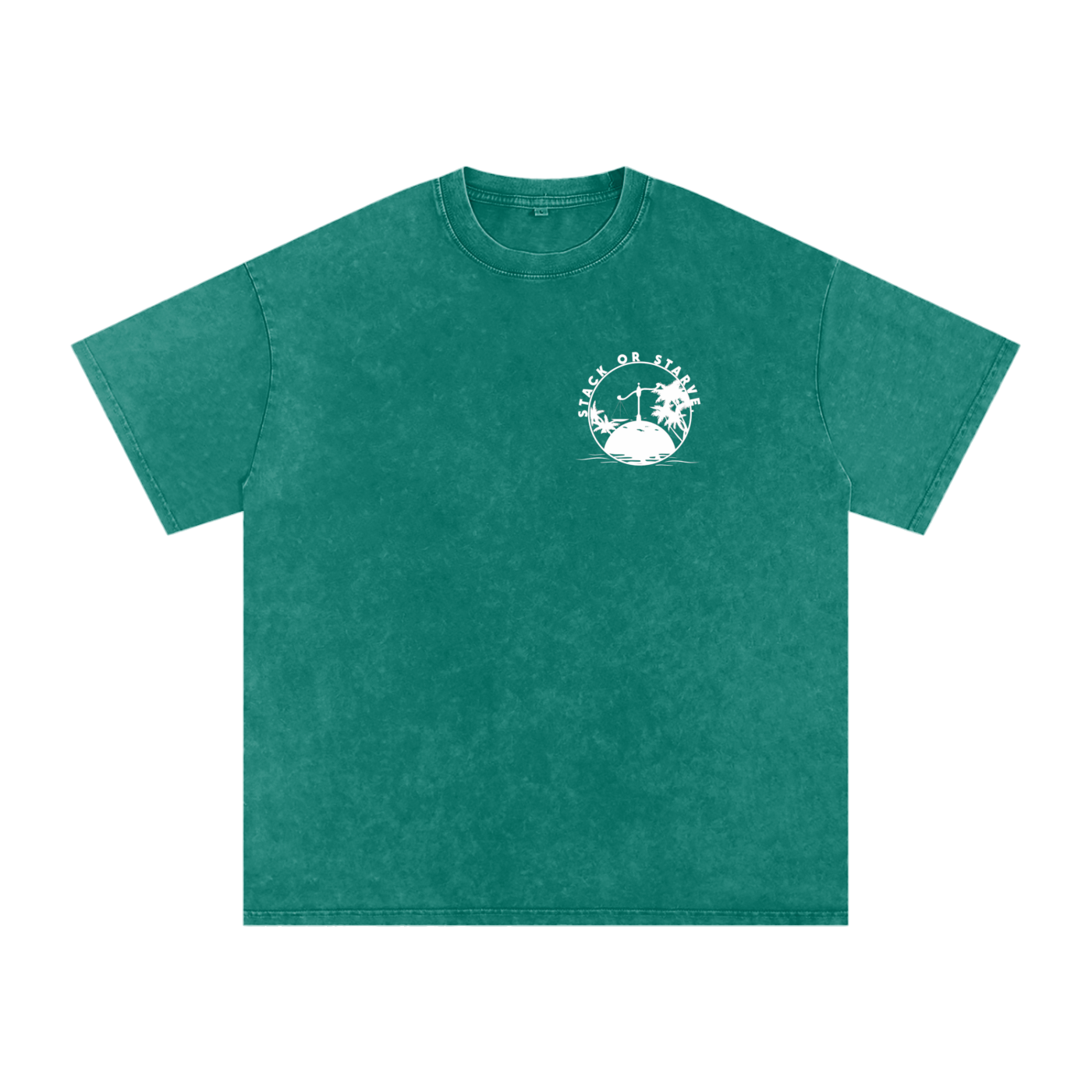 Stack or Starve “Smart Choices” Vintage Tee