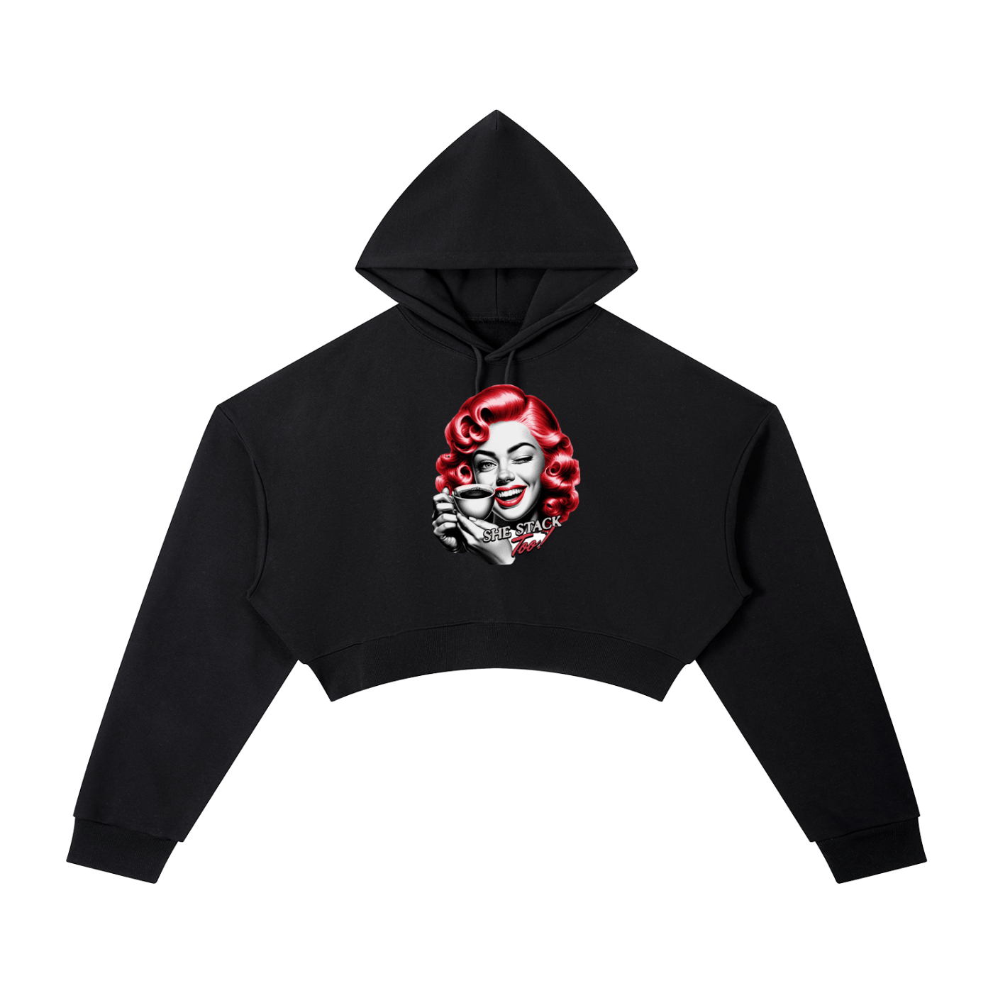 Essential Cropped Hoodie