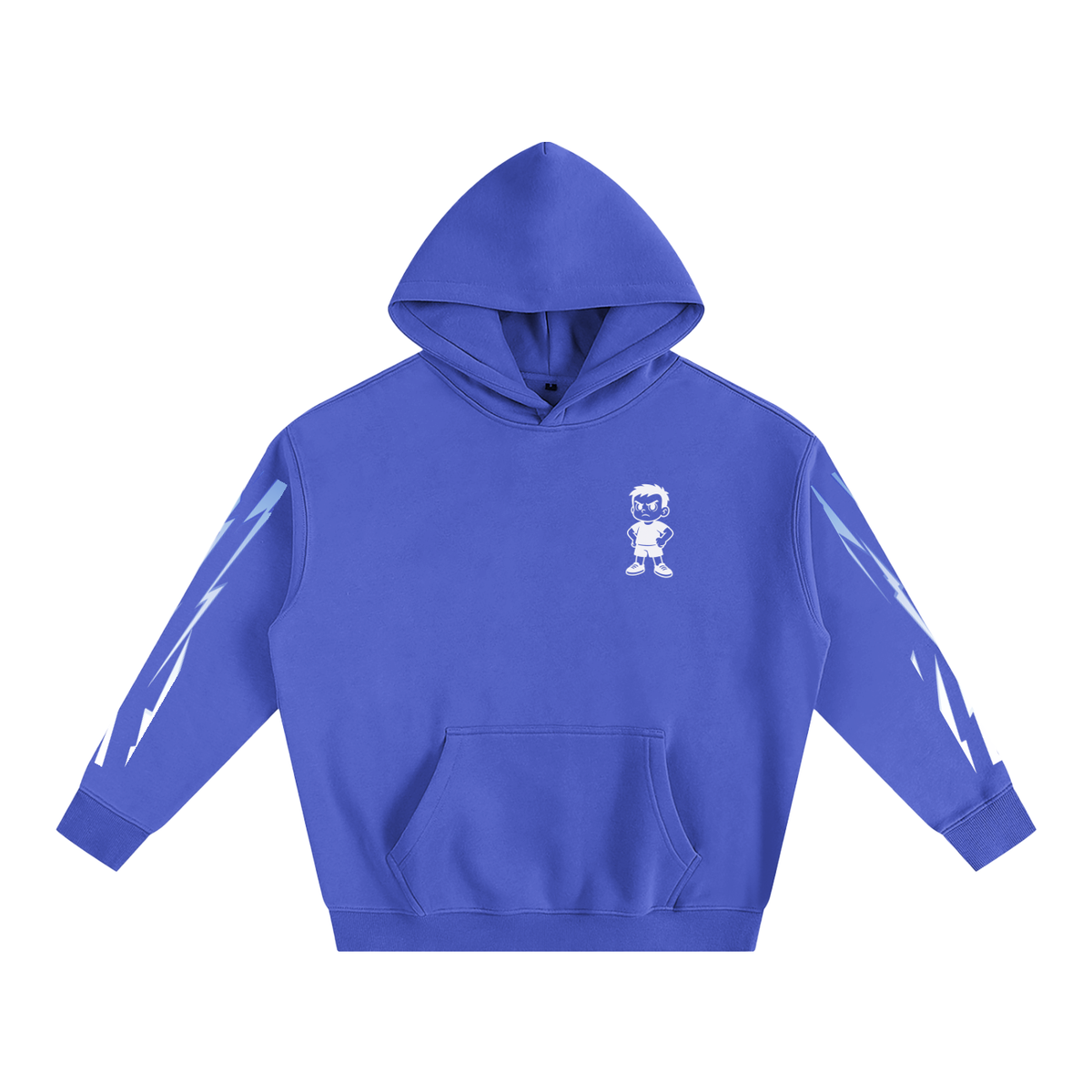 Stack Or Starve “space man” Oversize Fleeced Hoodie
