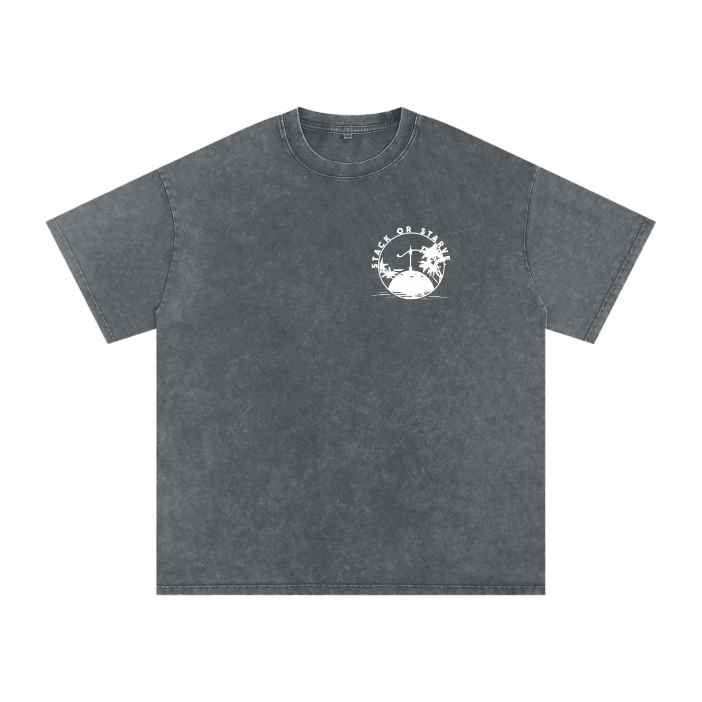 Stack or Starve “Smart Choices” Vintage Tee