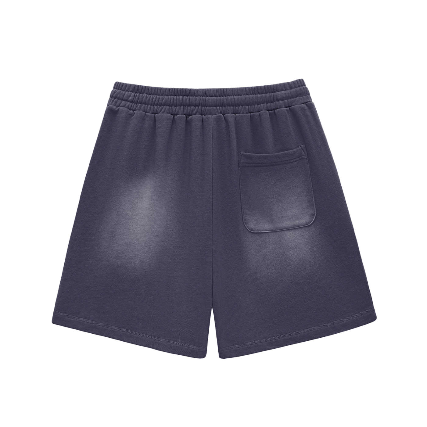 Stack Or Starve Sun Fade Raw Edge Cotton Shorts