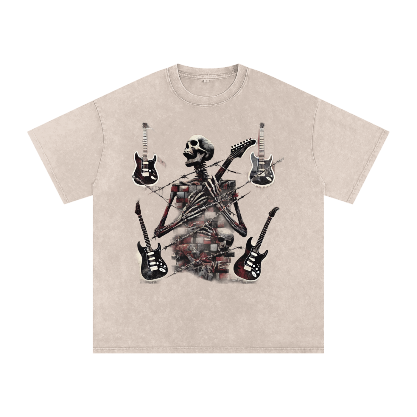Stack or Starve “The Original” Rock & Bones Tee