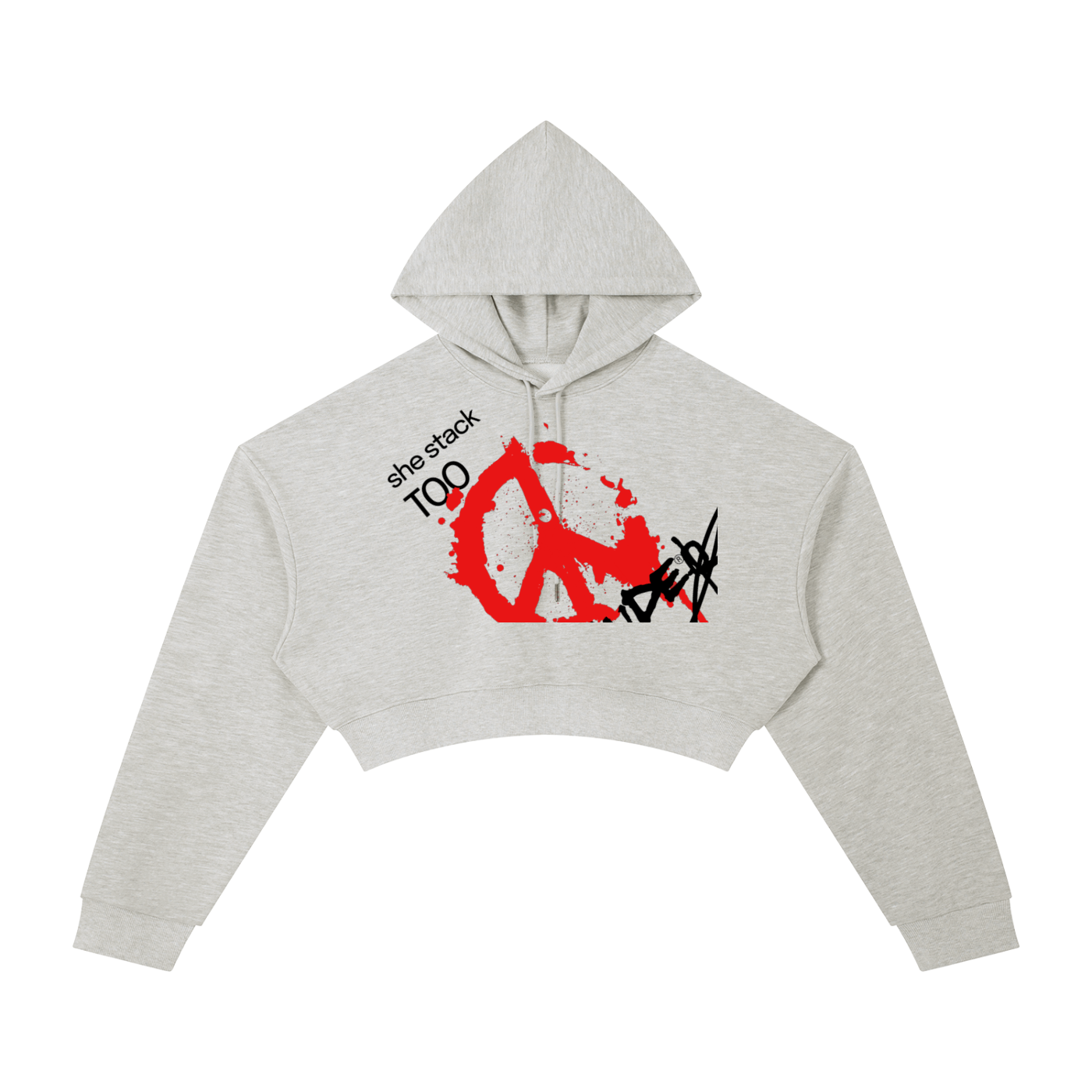 Essential Cropped Hoodie