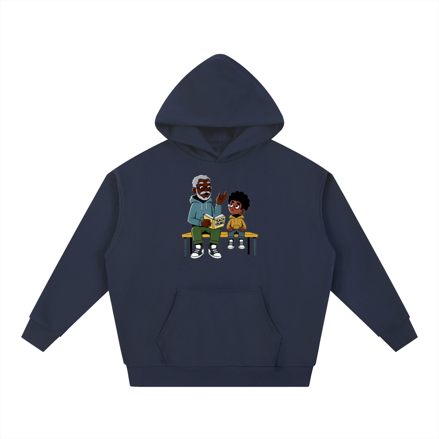 Stack Or Starve Teach Young Essential Heavyweight Hoodie