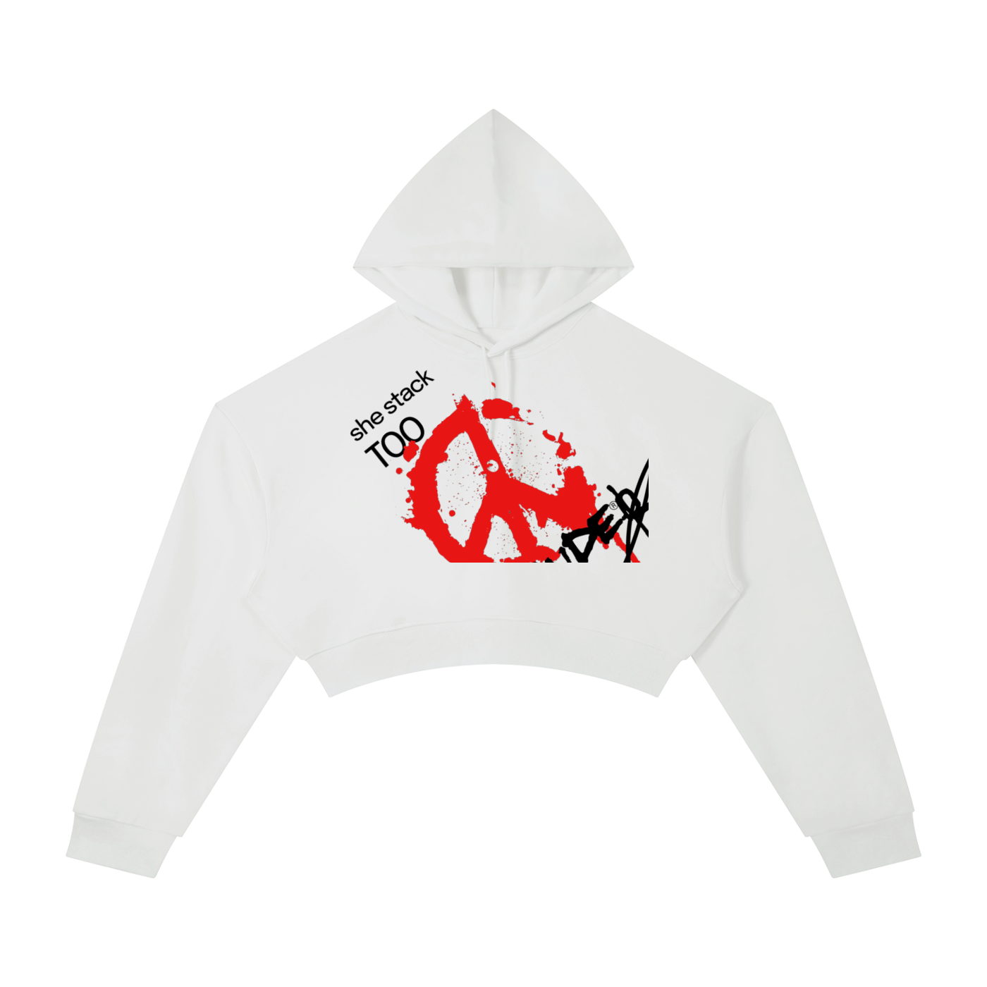 Essential Cropped Hoodie