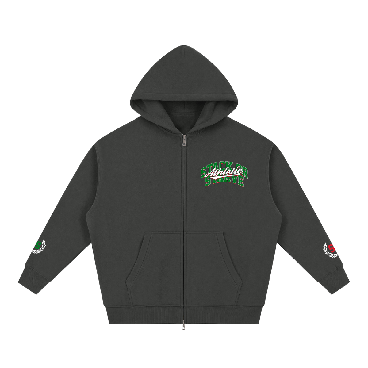 SOS Athletic Essential Oversized Fleece Boxy Hoodie