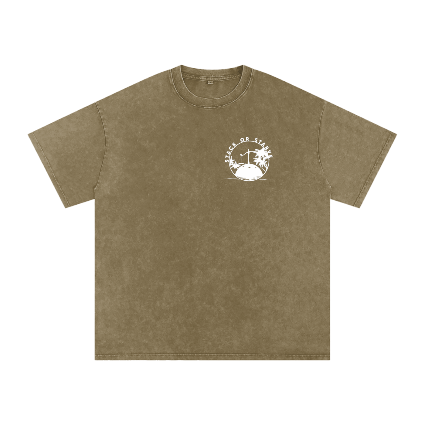 Stack or Starve “Smart Choices” Vintage Tee