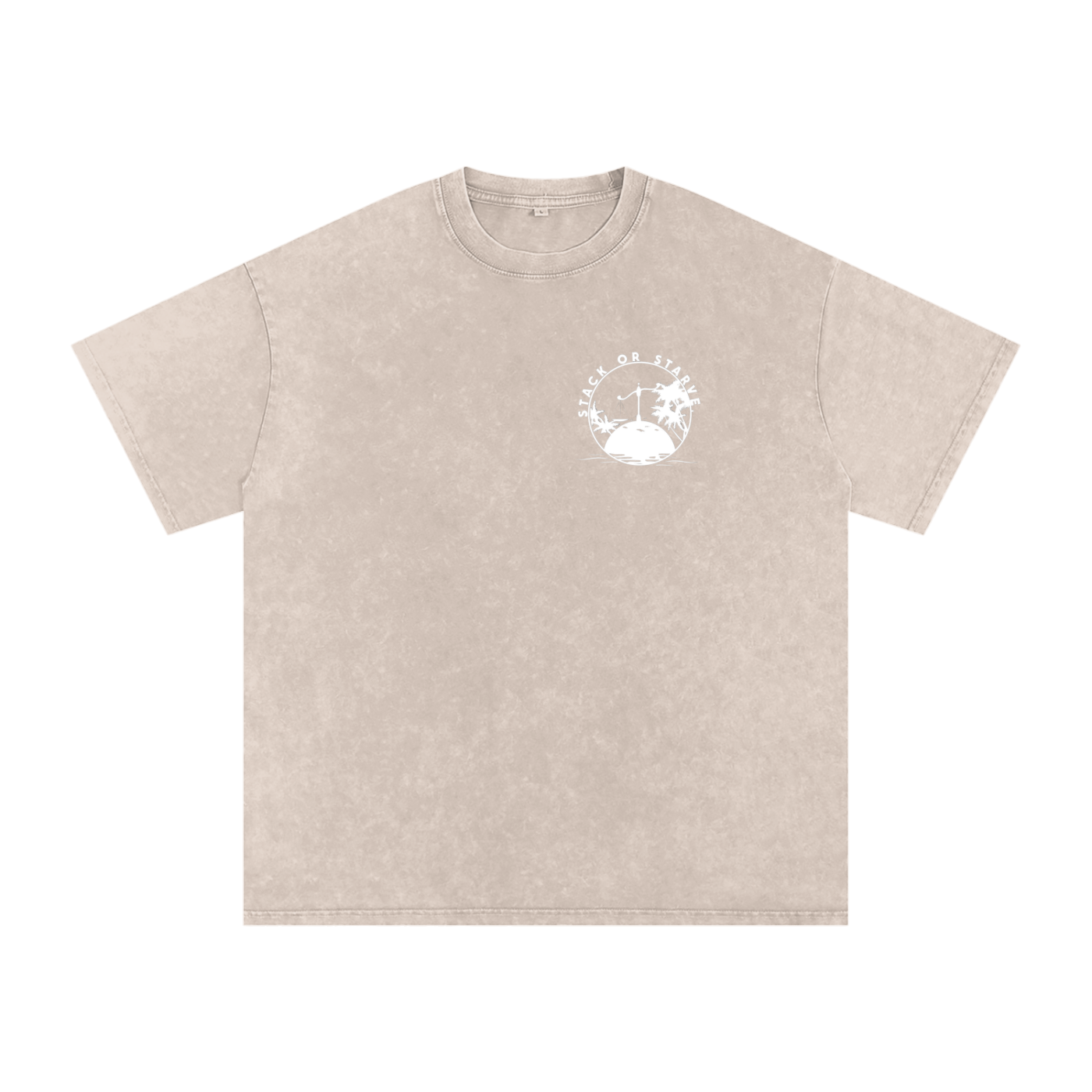 Stack or Starve “Smart Choices” Vintage Tee