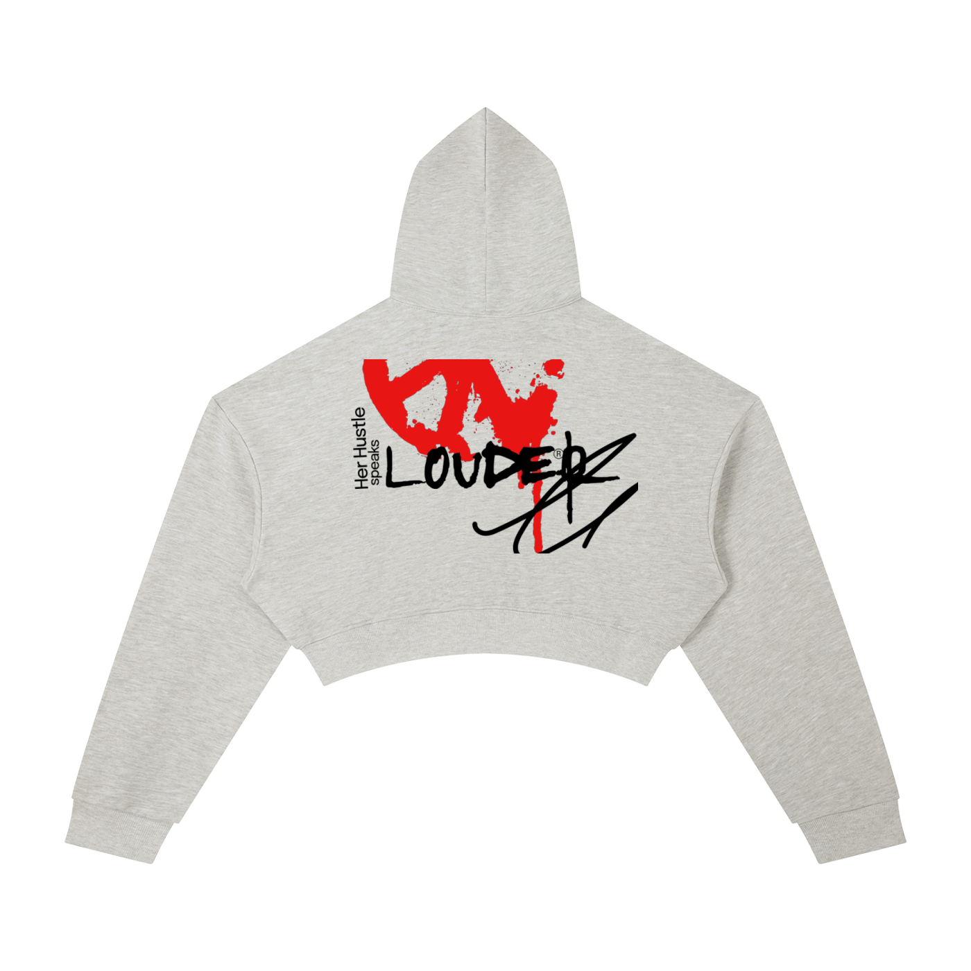 Essential Cropped Hoodie