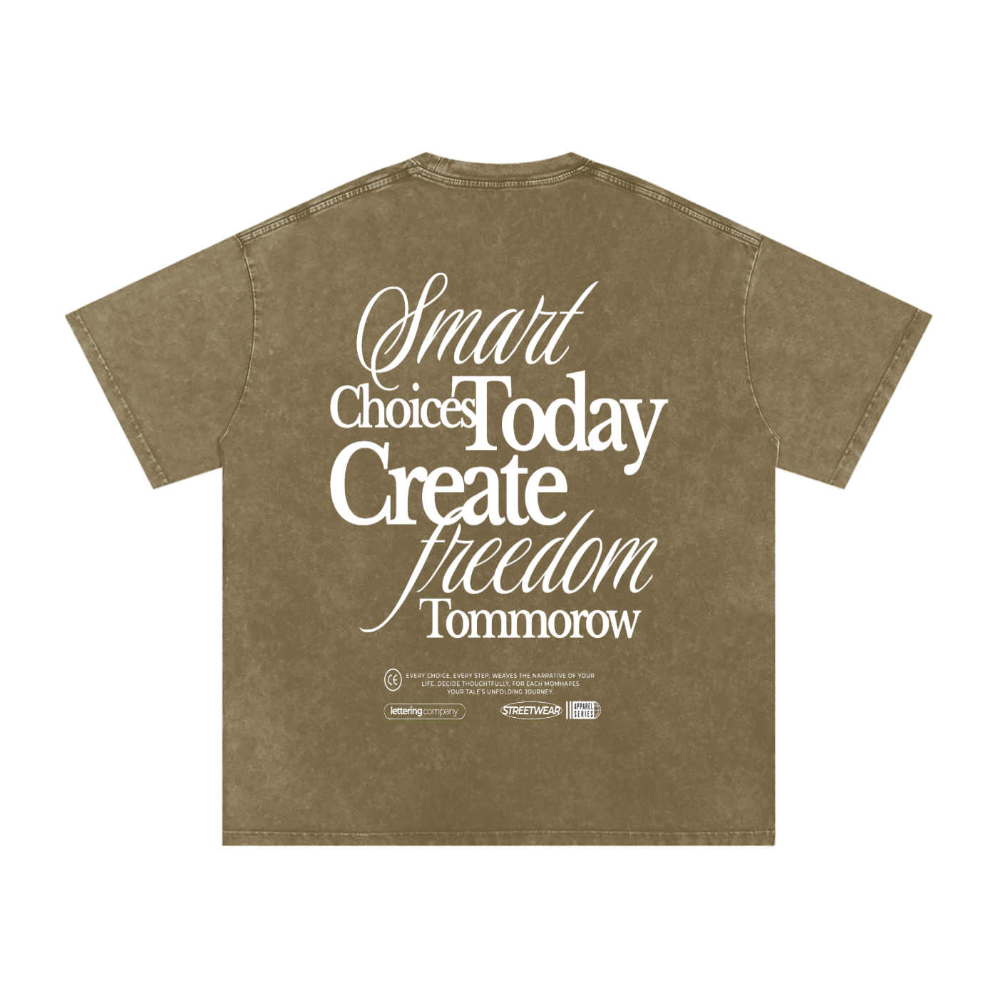 Stack or Starve “Smart Choices” Vintage Tee