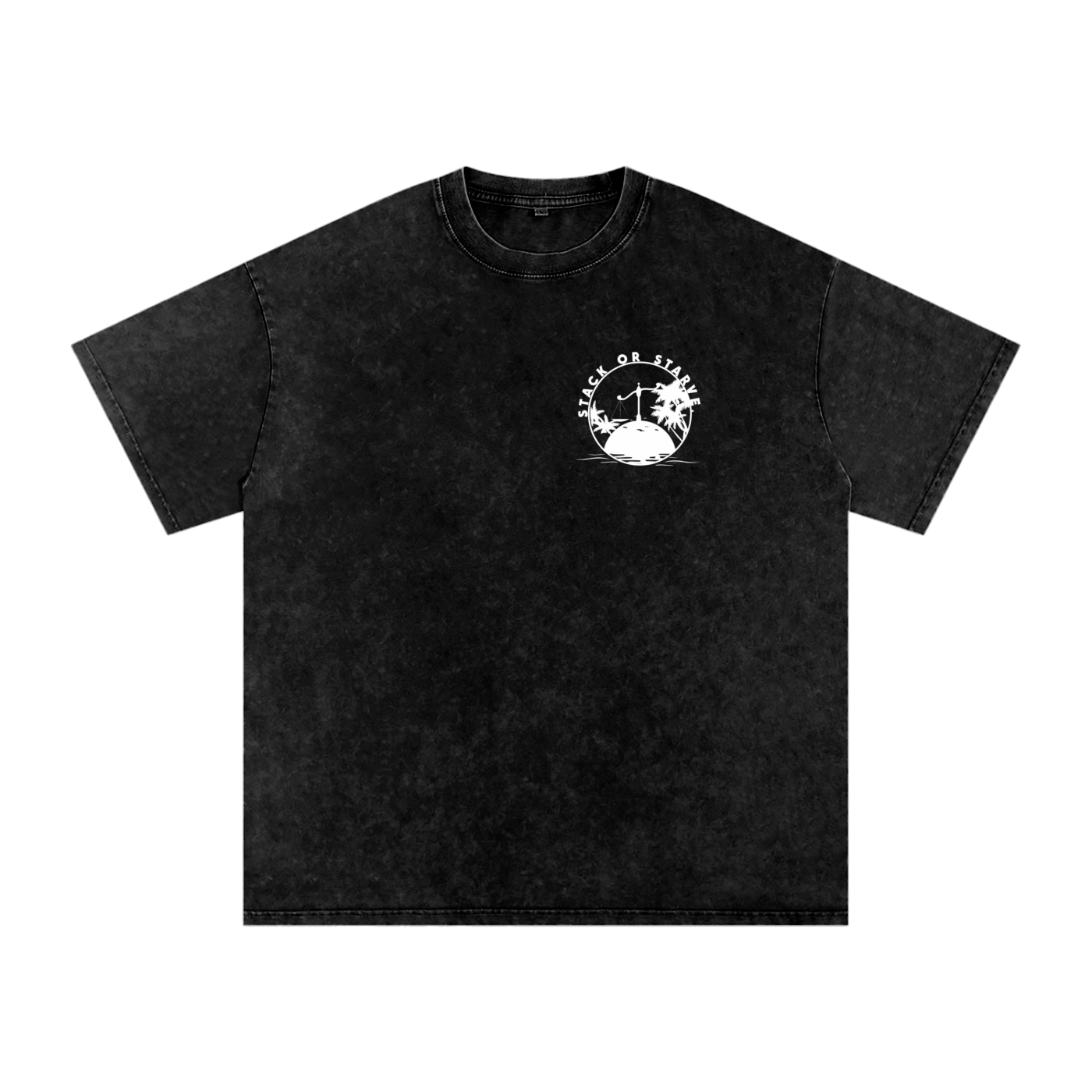 Stack or Starve “Smart Choices” Vintage Tee
