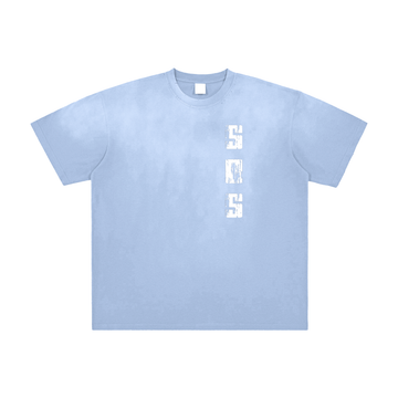 Stack Or Starve SOS Vintage Washed Frayed T-Shirt