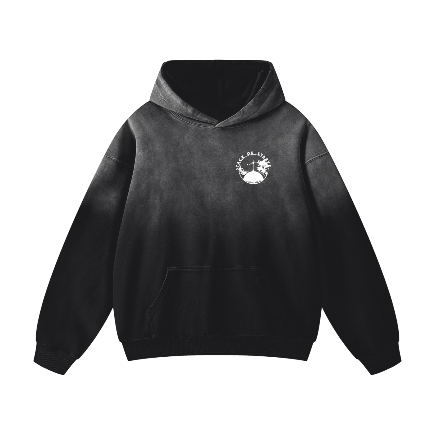 Stack or Starve “Smart Choices” Gradient Hoodie