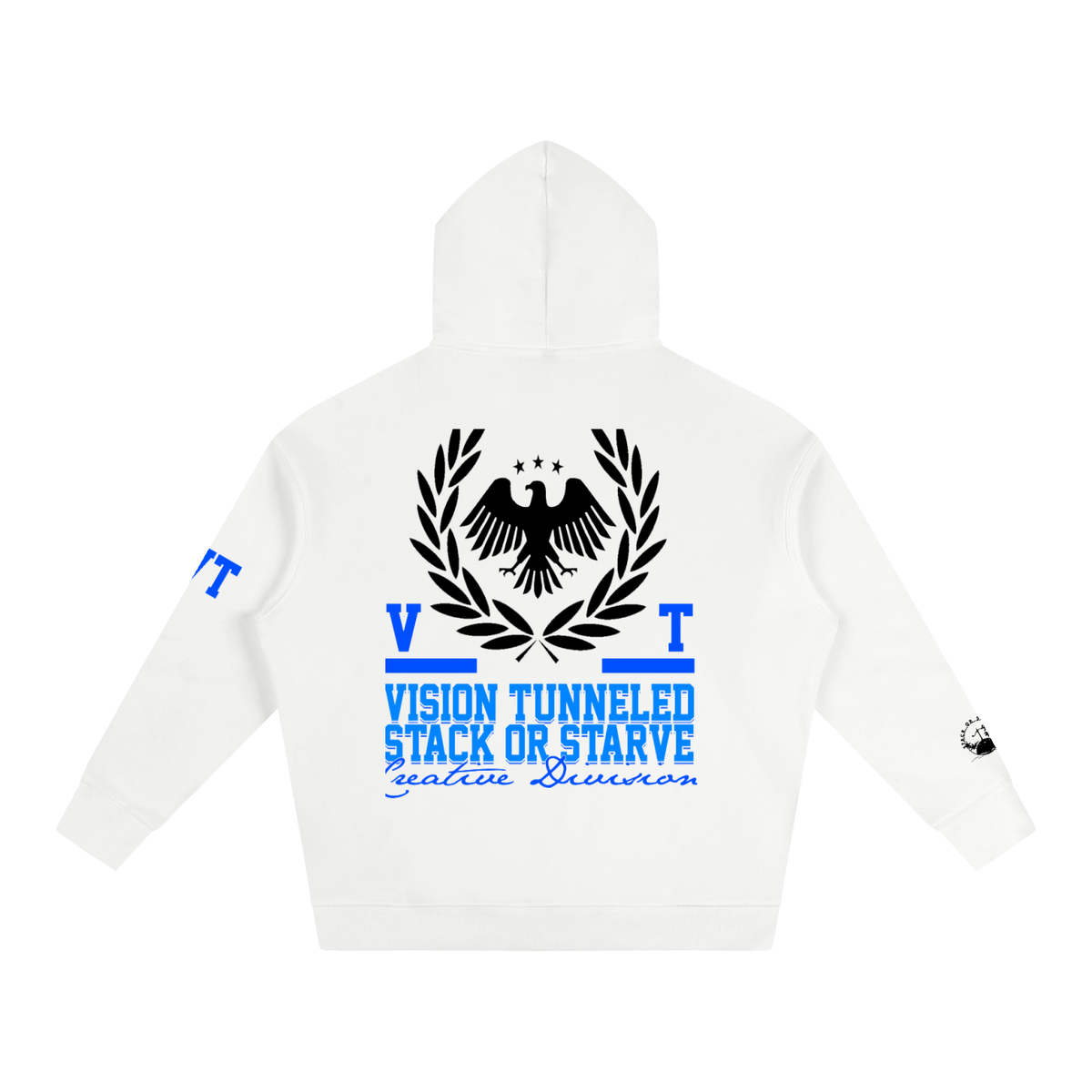 SOS Vision tunneled Oversize Fleeced Hoodie