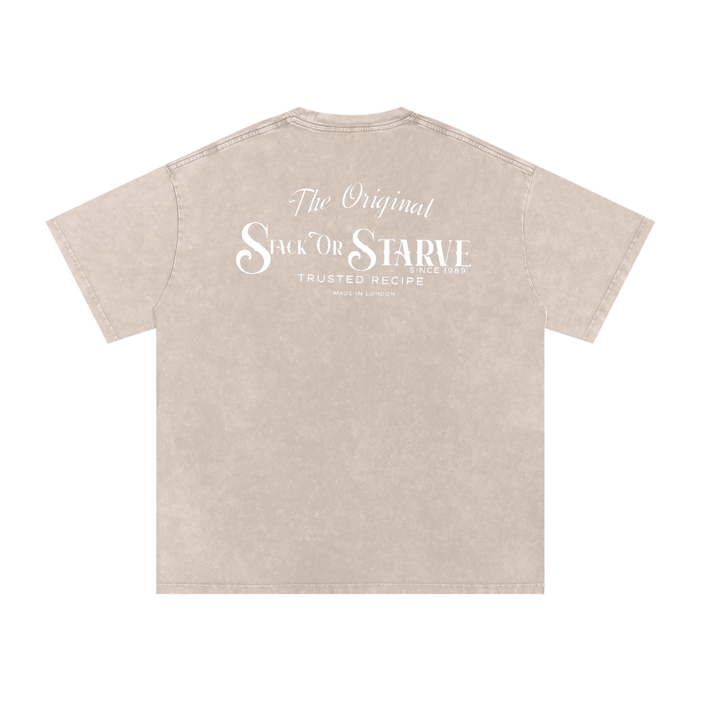 Stack or Starve “The Original” Rock & Bones Tee