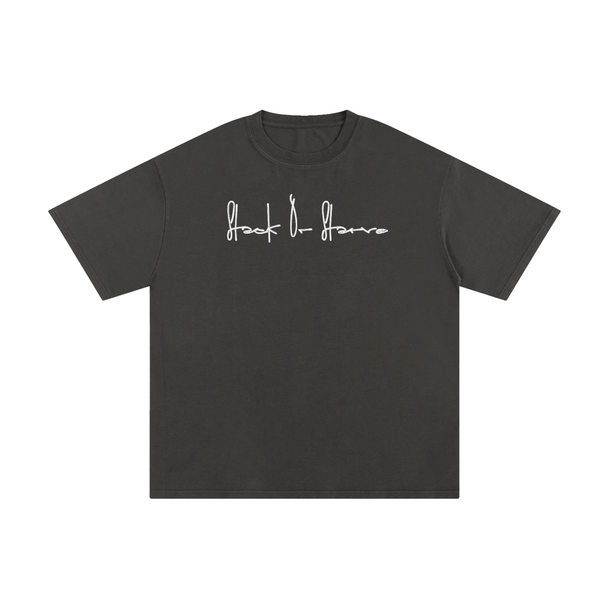 Stack Or Starve “concrete Dreams” Pure Cotton T-Shirt